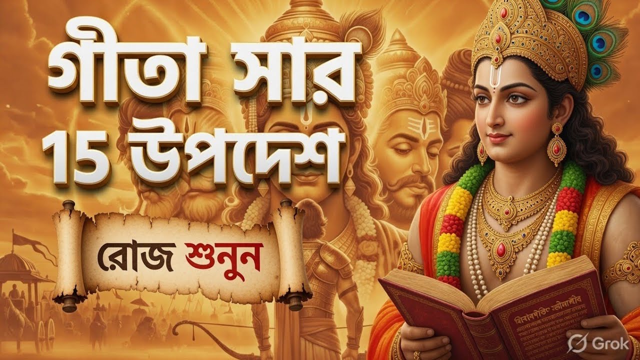 ভগবত গীতার অমূল্য বাণী | Bhagwat Geeta Saar In Bengali | Bhagbat Geeta sar | Vhagwat Geta 