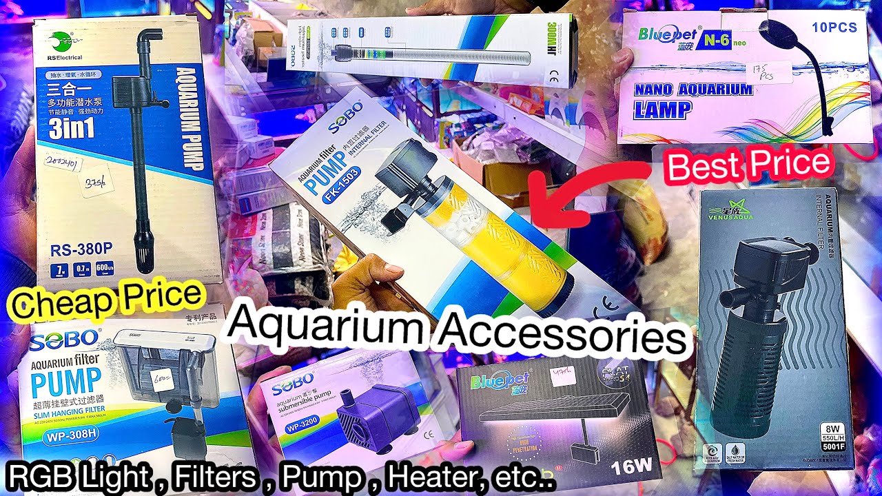 Fish Aquarium Accessories 🔥 | Best Aquarium Accessories | Planted Aquarium Accessories.