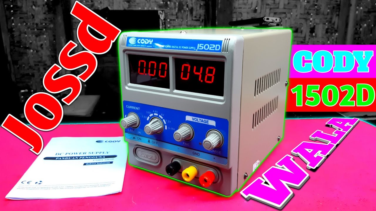 Bongkar Power Supply CODY 1502D DIGITAL DC POWER SUPPLY🔴🔴 Alat Wajib Untuk Teknisi✅