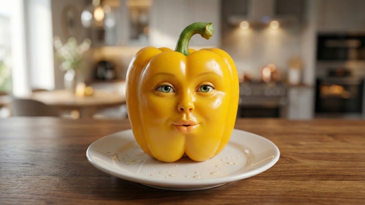 Fruits With Faces Eating | Themselves ASMR #asmr  #satisfyingvideo