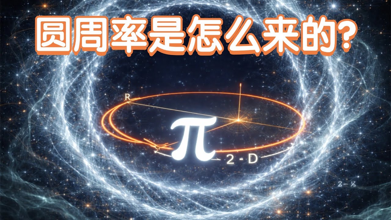 趣味數學思維｜π 不只是一個數字，它貫穿了宇宙、自然、空間與無限｜動畫詳解圓周率 π 的由來‼️可視化看完秒懂