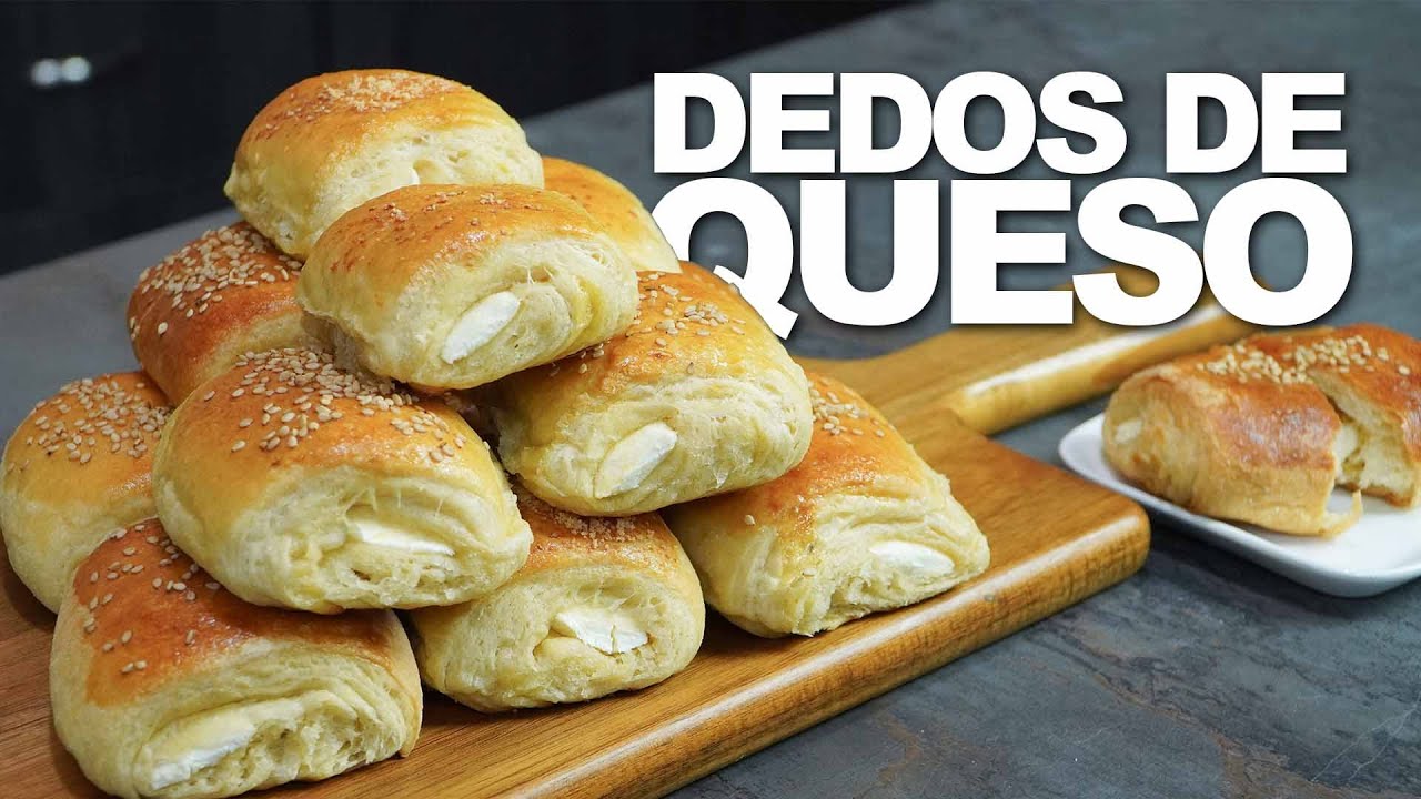 DEDOS DE QUESO | Pan salado, queso crema