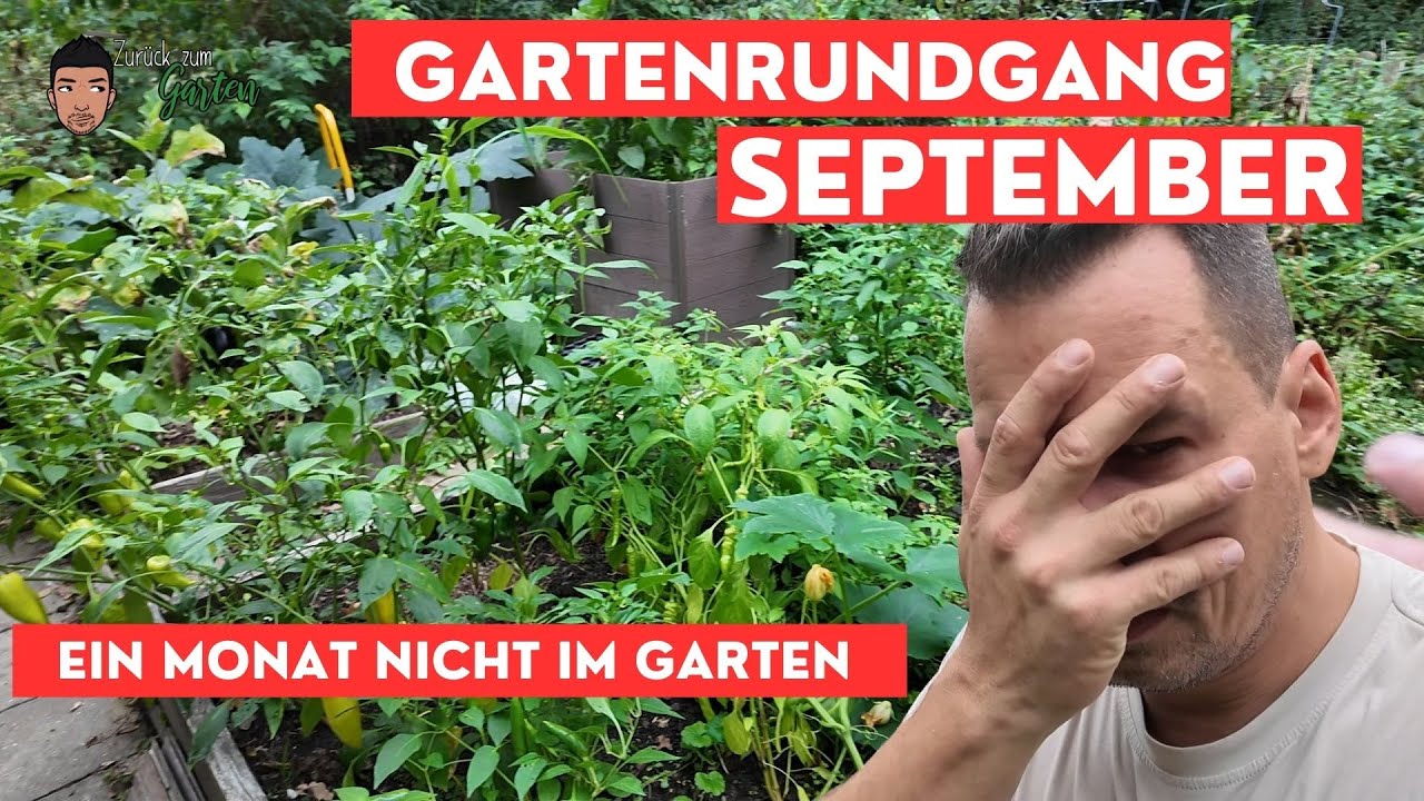 Gartenrundgang September im Chaosgarten