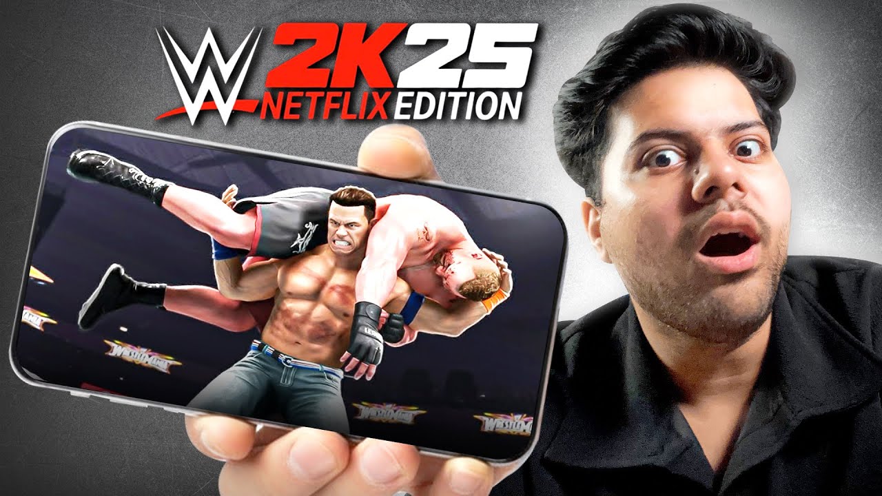 WWE 2K25 Netflix Edition for Android Download & Gameplay | Not Compatible & Crash Fix