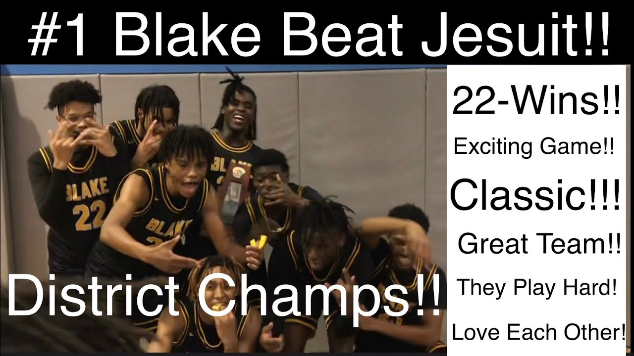 #1 Blake vs. Jesuit | KING ASAD #20 DOMINATES DISTRICTS!! 19-Pts! POY & MVP!! | 2-10-23 |