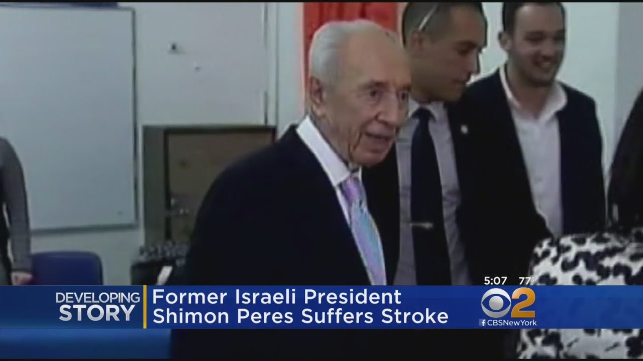 Shimon Peres Suffers Stroke