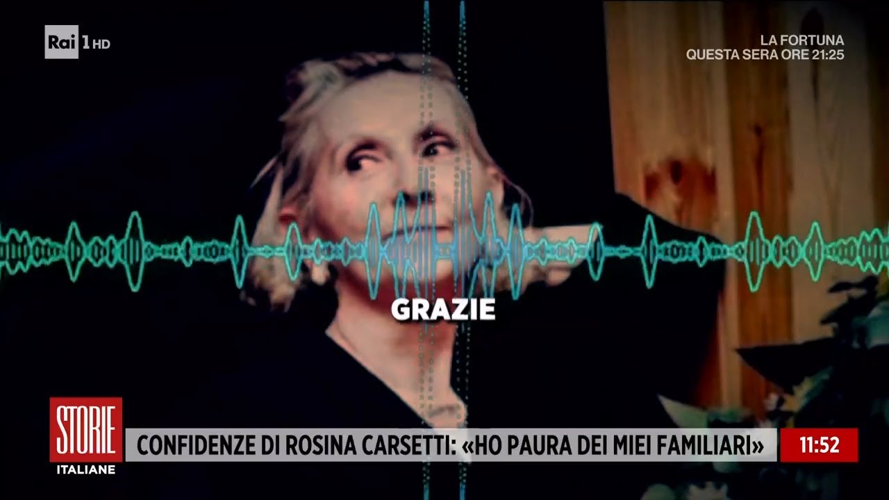 La telefonata di aiuto di Rosina Carsetti - Storie italiane  31/05/2022