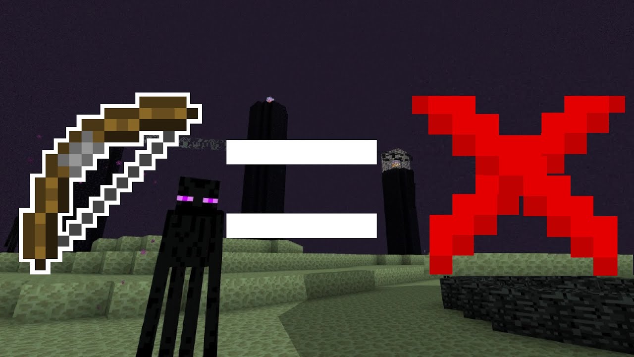 No Bow Ender Dragon fight.