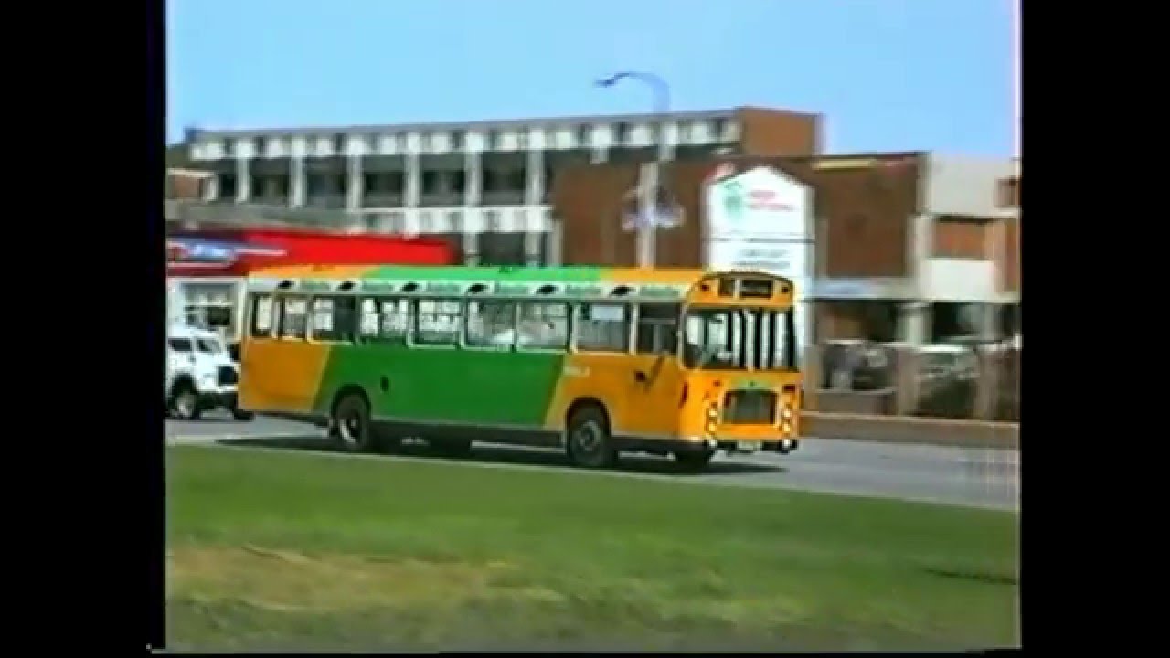 Badgerline Bristol RE buses in 1993 including a ride inside LHT170L