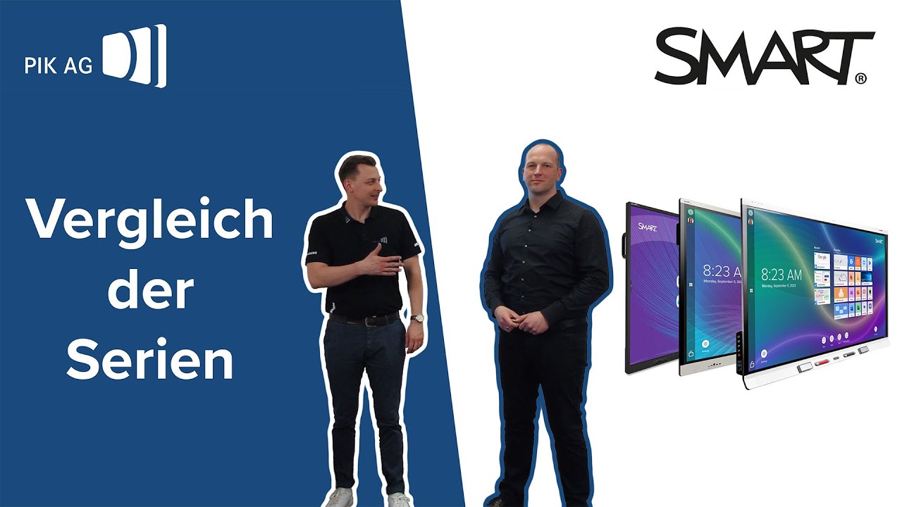 SMART Board Serien vorgestellt. Die 3 Serien MX, GX und 6000S im Vergleich.