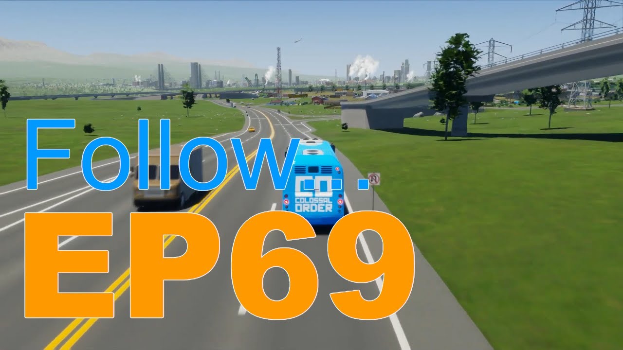 Cities: Skylines II │ Follow... EP69 │ Waywood's long-distance bus (version 2)