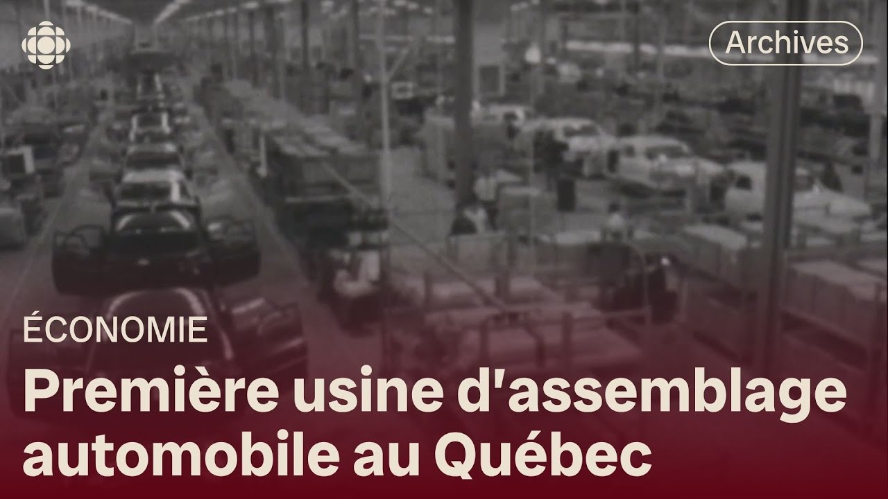 L'usine General Motors (GM) ouvre à Sainte-Thérèse-Ouest (1965)