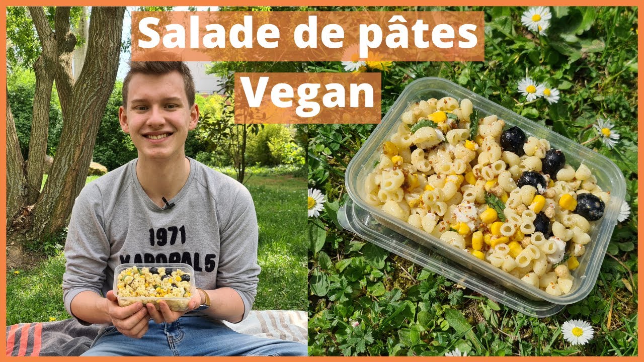 | Recette Vegan | Salade de pâtes pimprenelle et jeta !