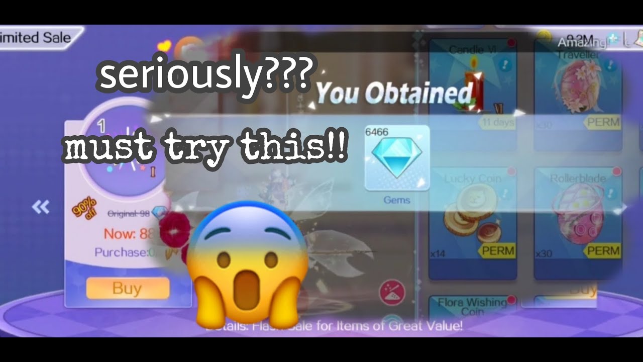 Sweet Dance : I got gems! First time try then make me addicted 😳😳😳