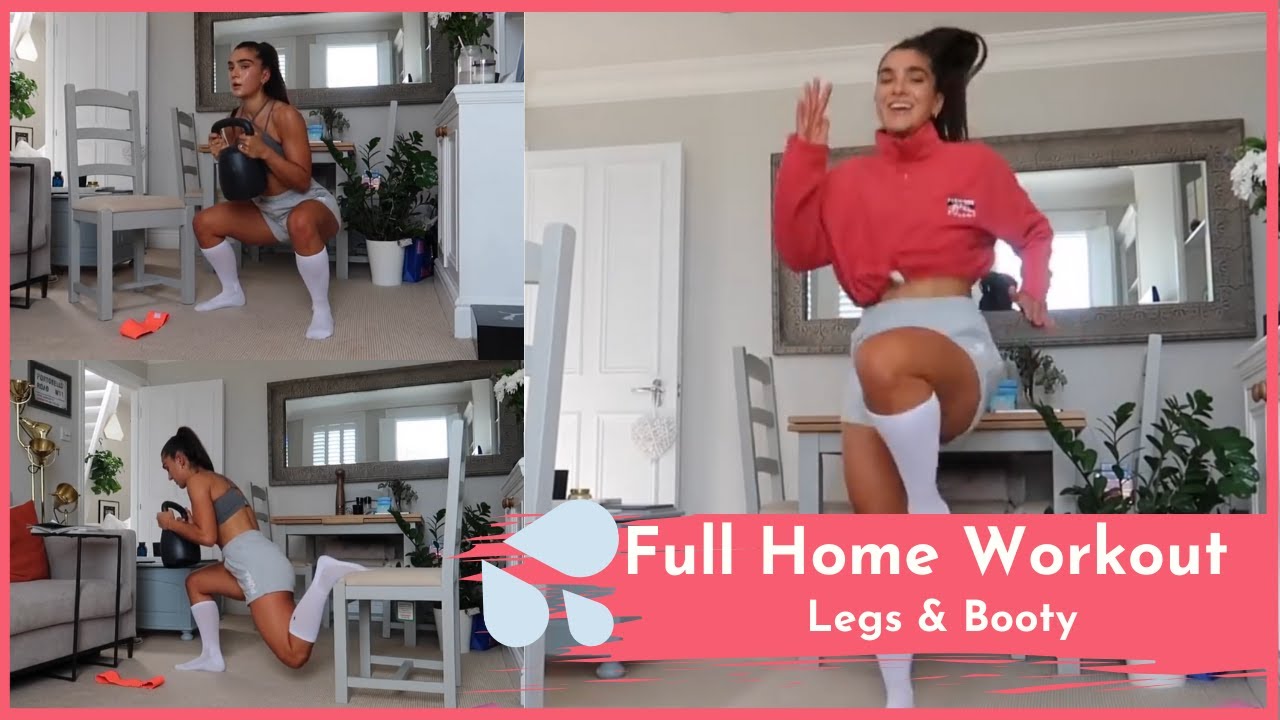FULL HOME LEGS AND BOOTY WORKOUT | STEF FIT