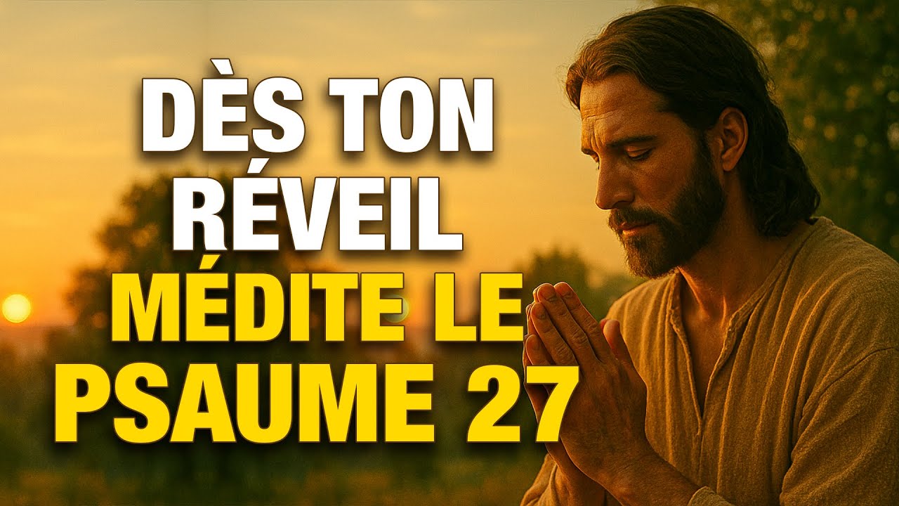 Chaque matin, le Psaume 27 renouvelle ton courage et éclaire ta journée