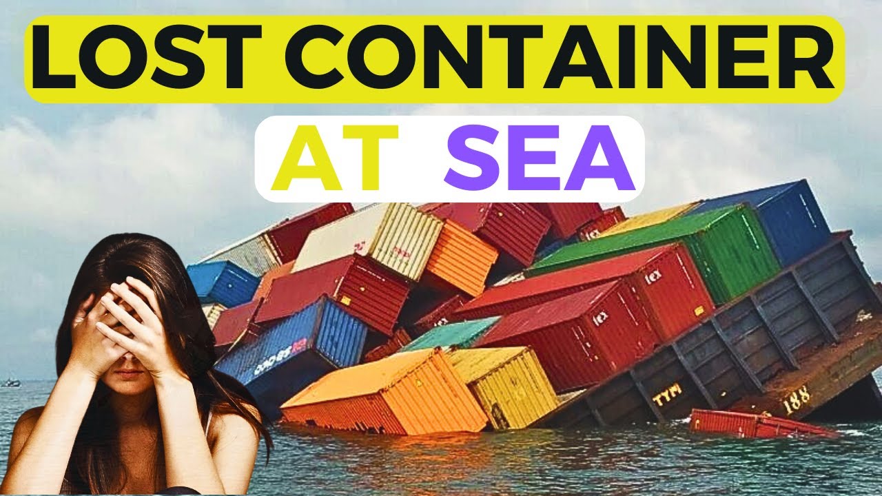 Million Dollar $ Lost At Sea || Container Ships Lose Millions $ of Containers in Middle of the Ocean