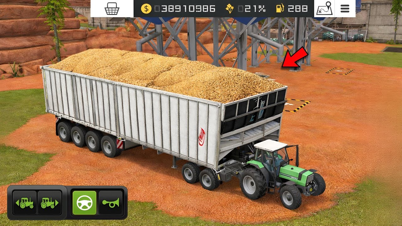 Самое масштабное испытание и перегрузка в FS18! Многопользовательский режим FS18 - Сбор соломинок...