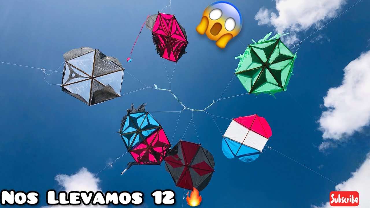 Nos Llevamos 12 🔥 chichigua Lajiando Quemamos 4 😱 Volando Chichigua Haciendo Guiso Papalote O Cometa