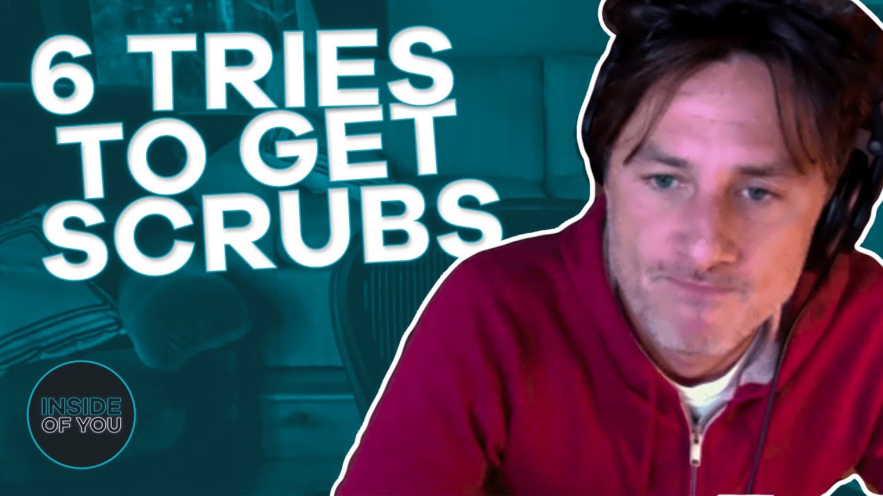 ZACH BRAFF ON LANDING SCRUBS #insideofyou #scrubs