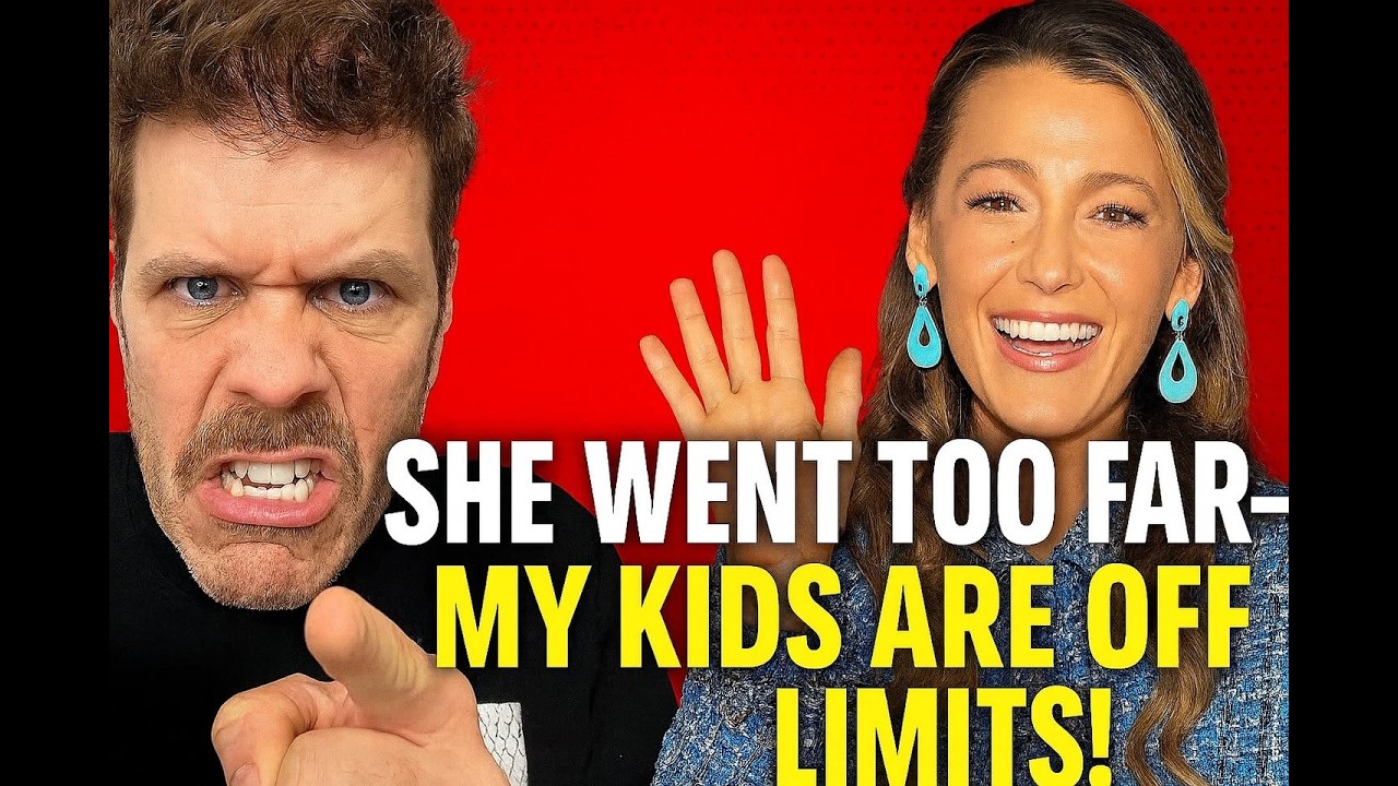 Blake Lively Used My Children To Hurt Me - And Endanger Them! Is This OK? The Judge Is OK With It!!!