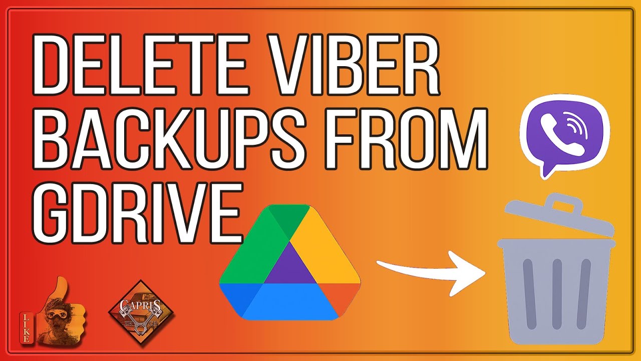 Deleting a Viber/WhatsApp backup from Google Drive. 2026