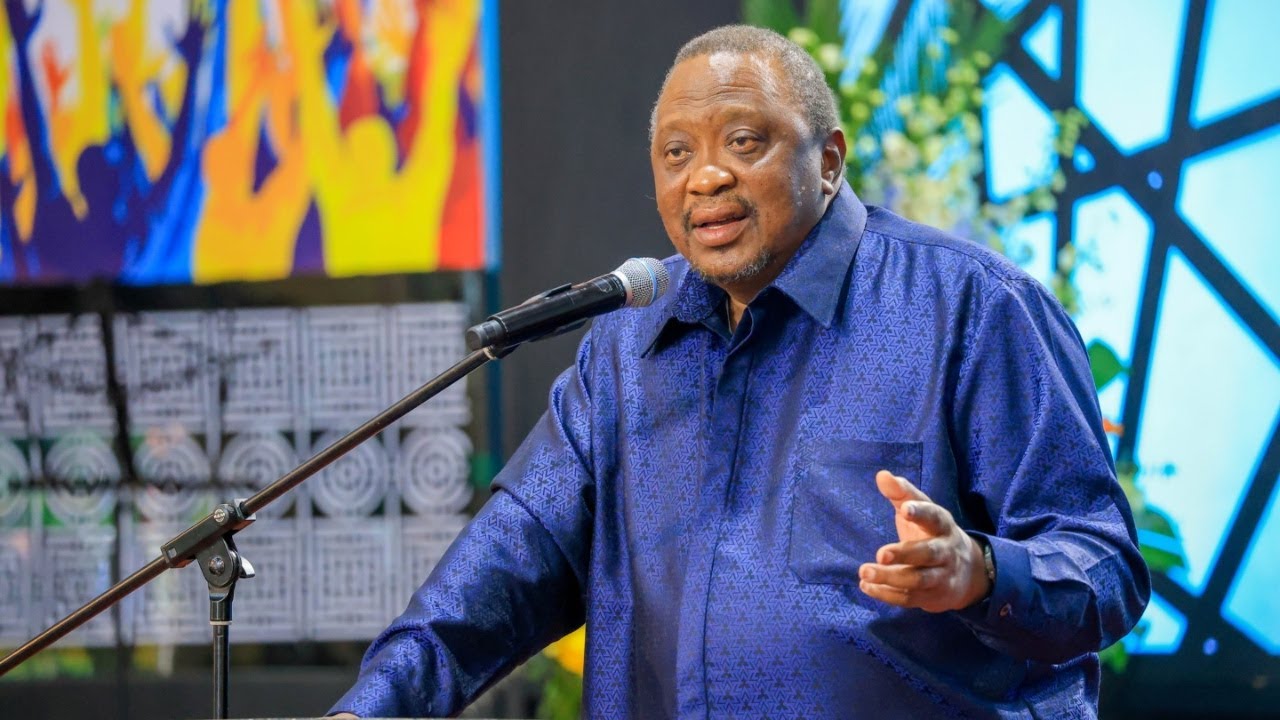'I suffered immensely during my Presidency!' Uhuru cracks ribs as he hilariously eulogises Kanja!!