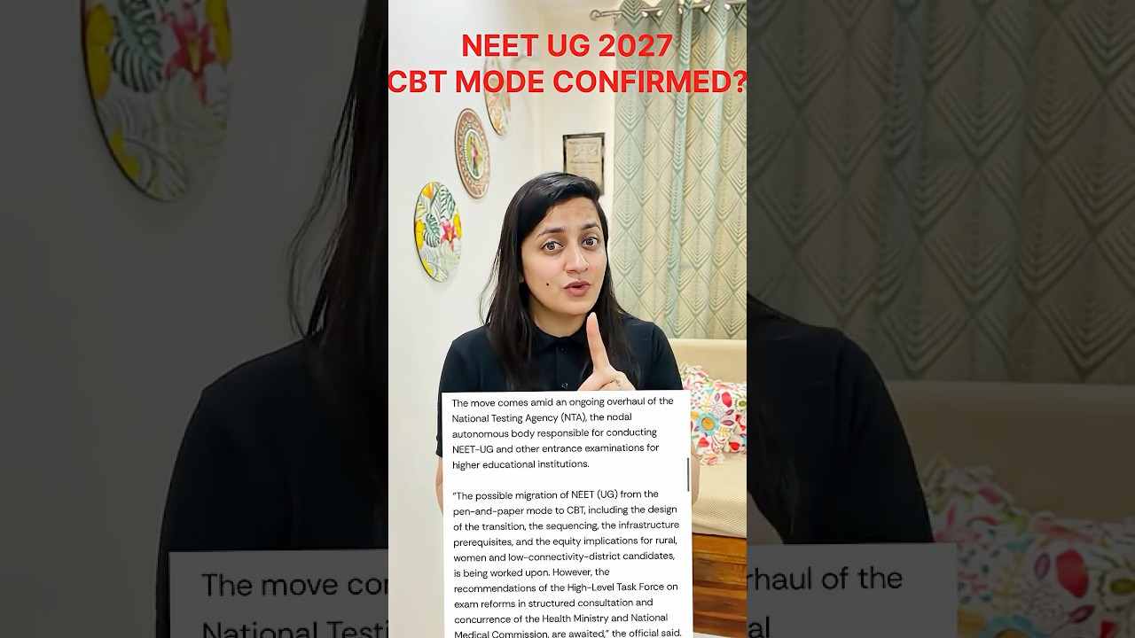 Why NEET 2027 CBT Mode Changes Everything! 🚨 | Big Update