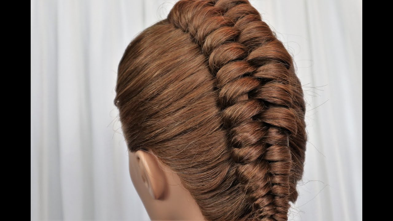 como hacer la trenza infinita recta paso a paso