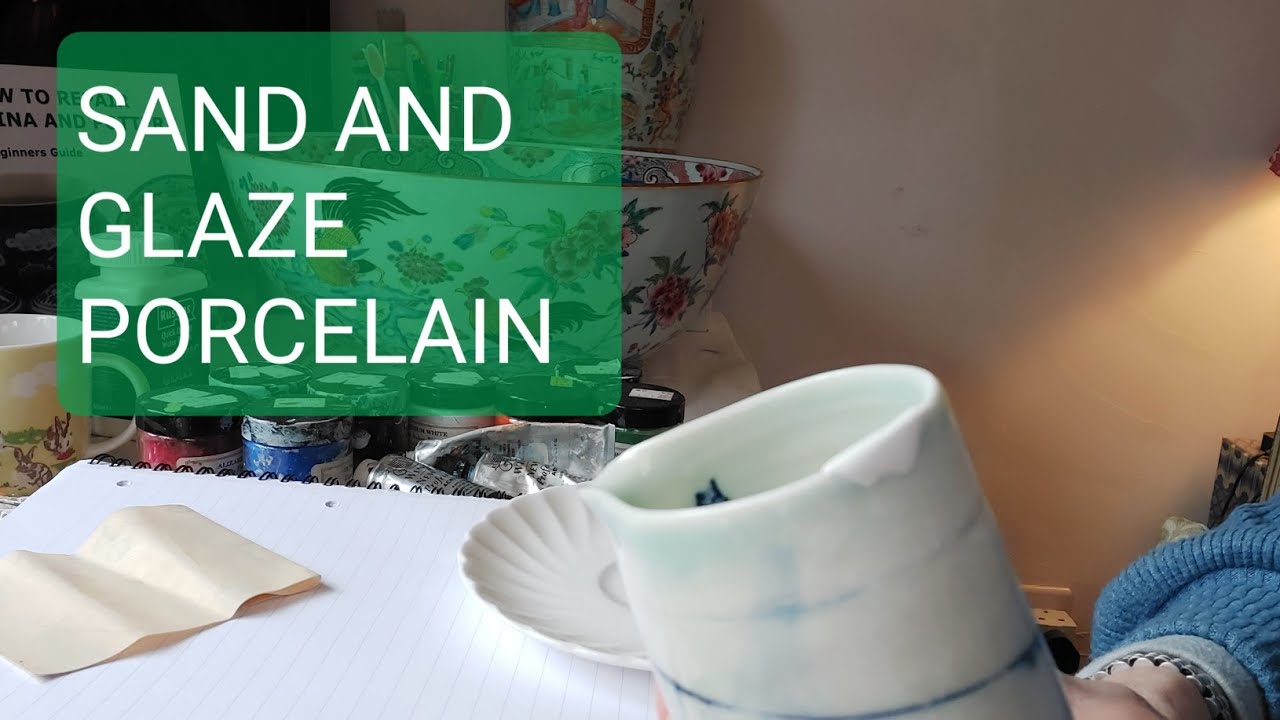 HOW TO SAND MILLIPUT ON PORCELAIN AND GLAZE