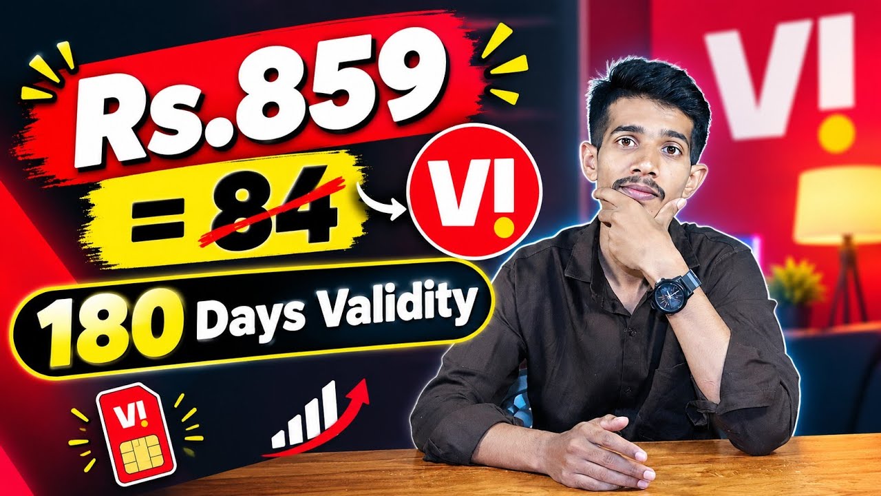 Vi ₹859 Plan Special Offer Reality Check | 180 Days Validity Truth!