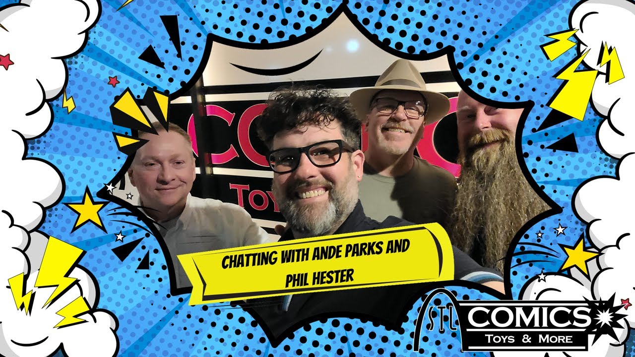 StL Comics After Hours ep 2: Chatting with comic creators Ande Parks & Phil Hester