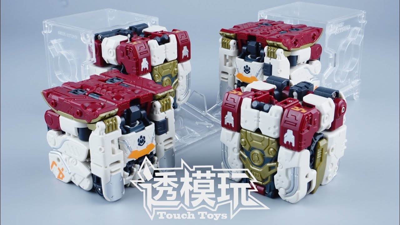 【SwiftTransform】Machine Cube Combine! BEASTBOX! 52TOYS COMBINER BABOON GORILLA 猛兽匣速变 透模玩 速变