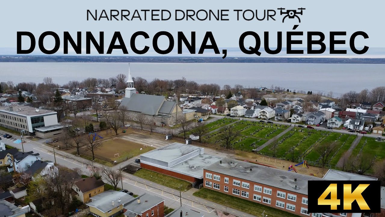 🌟 Доннакона, Квебек 🚁 4K Drone