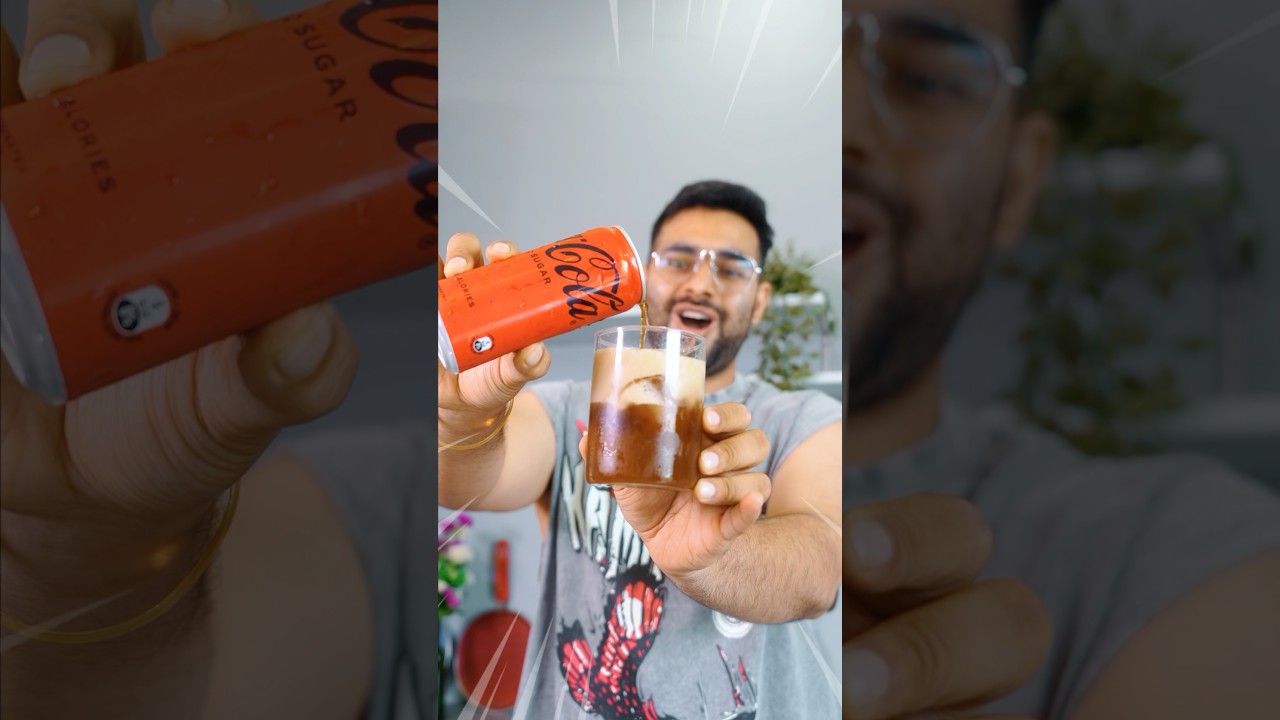 Viral Coffee and Coke Recipe 🤩#shorts