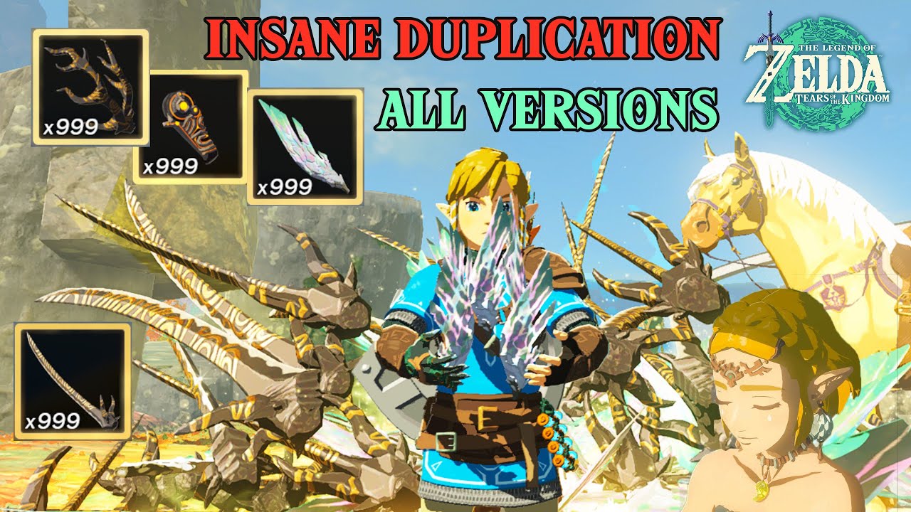 EASY and SIMPLE item Duplication Glitch for All Versions of Tears of The Kingdom |  Max 999