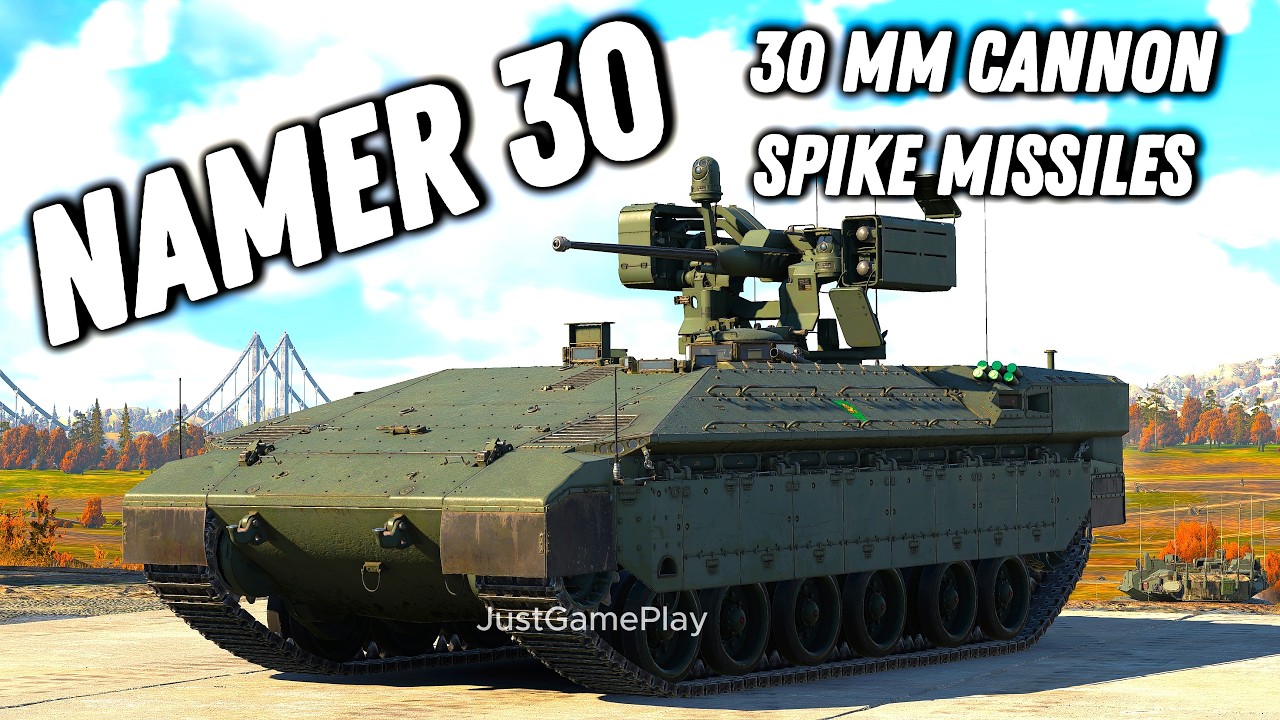 30 mm cannon + Spike missiles - Namer 30 Israeli Armored Personnel Carrier in War Thunder