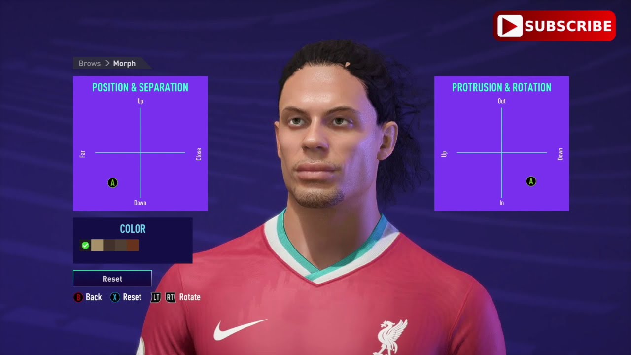 VIRGIL VAN DIJK/FIFA 21 PRO CLUBS LOOKALIKE