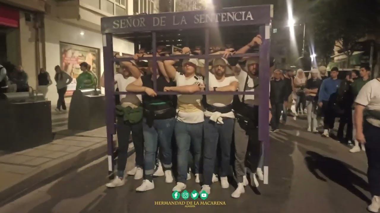 Cuarto ENSAYO de la cuadrilla del Señor de la SENTENCIA | Cuaresma 2023