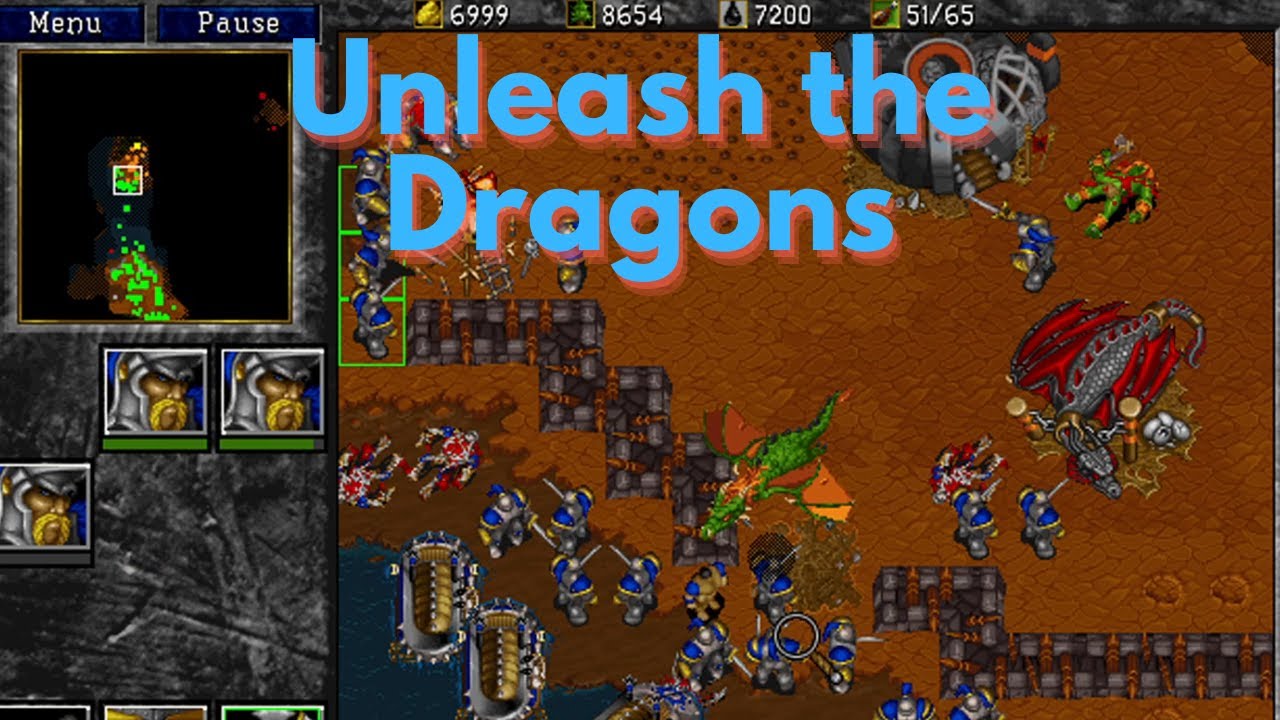 Can you beat Warcraft 2: Tides of Darkness with only Footmen?