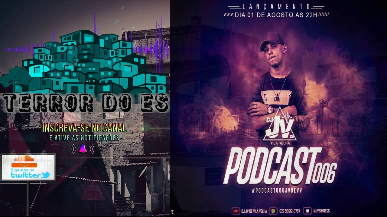 PODCAST 006 { DJ JV DE VILA VELHA } SÓ CORO DO COMEÇO AO FIM - TERROR DO ES©