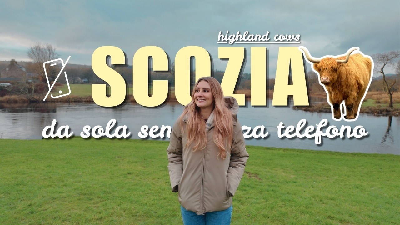 DA SOLA in Scozia SENZA TELEFONO | Giorno 3 ad Edimburgo