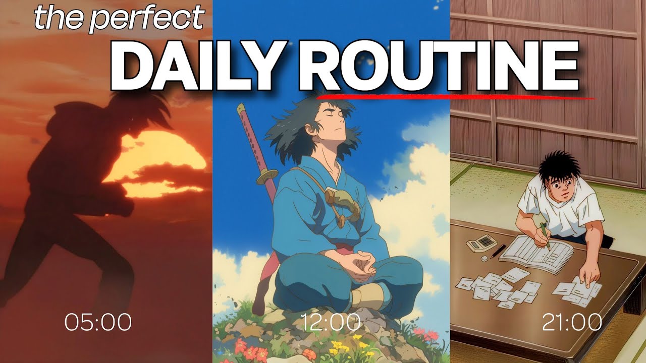 The PERFECT Daily Routine for Self-Improvement – No Motivation Needed | Productivity & Mindset