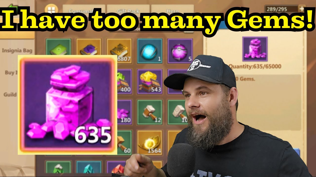 I have too many F2P Gems | Castle Clash