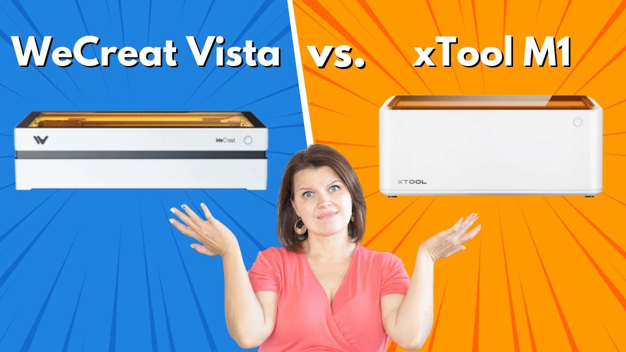 WeCreat Vista против xTool M1 — сравнение настольных диодных лазеров мощностью 10 Вт