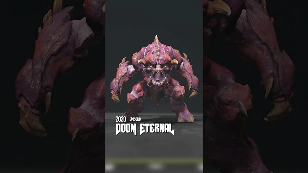 Pinky Doom 1 to Doom TDA (1993-2025) Evolution - Doom