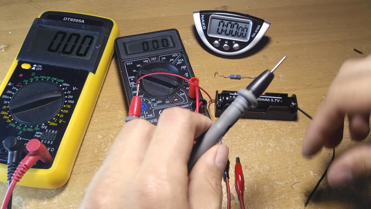 Kínai olcsó 18650 Lithium akku kapacitás teszt (Fake Lithium battery capacity test)