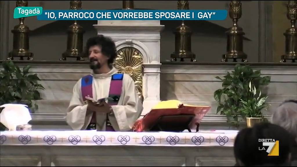 Io, parroco che vorrebbe sposare i gay