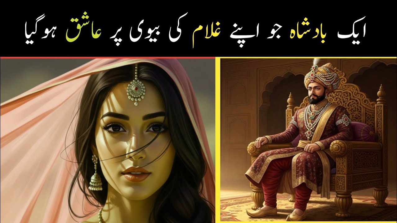 Ak badshah apny gullam ki biwi pr ashaq ho GIA | Sachi story|Ancient true story|
