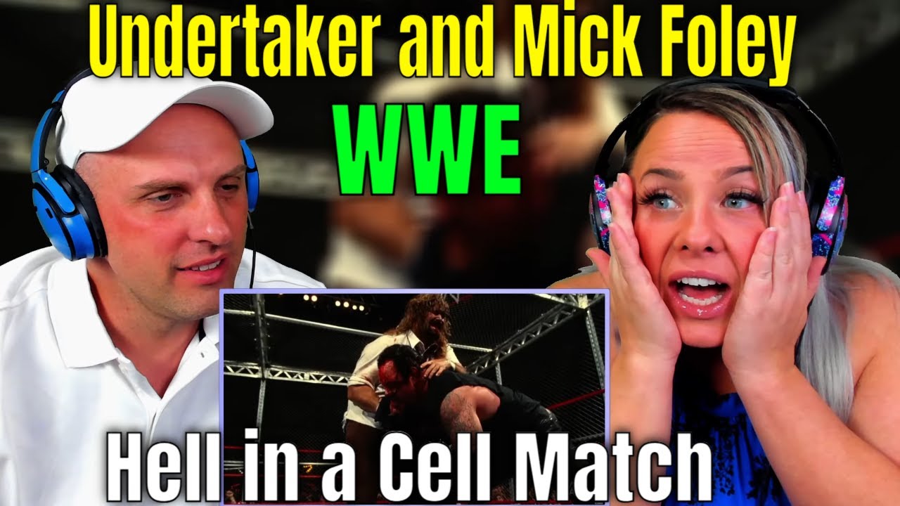Reaction To Undertaker and Mick Foley relive their infamous Hell in a Cell Match WWE Untold